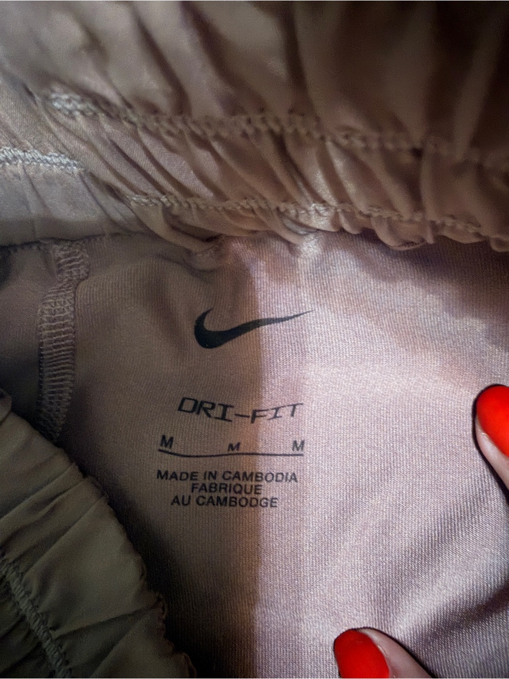 Nike Mauve Racerback Sports Bra & Matching Skirt Set - Picture 4 of 5